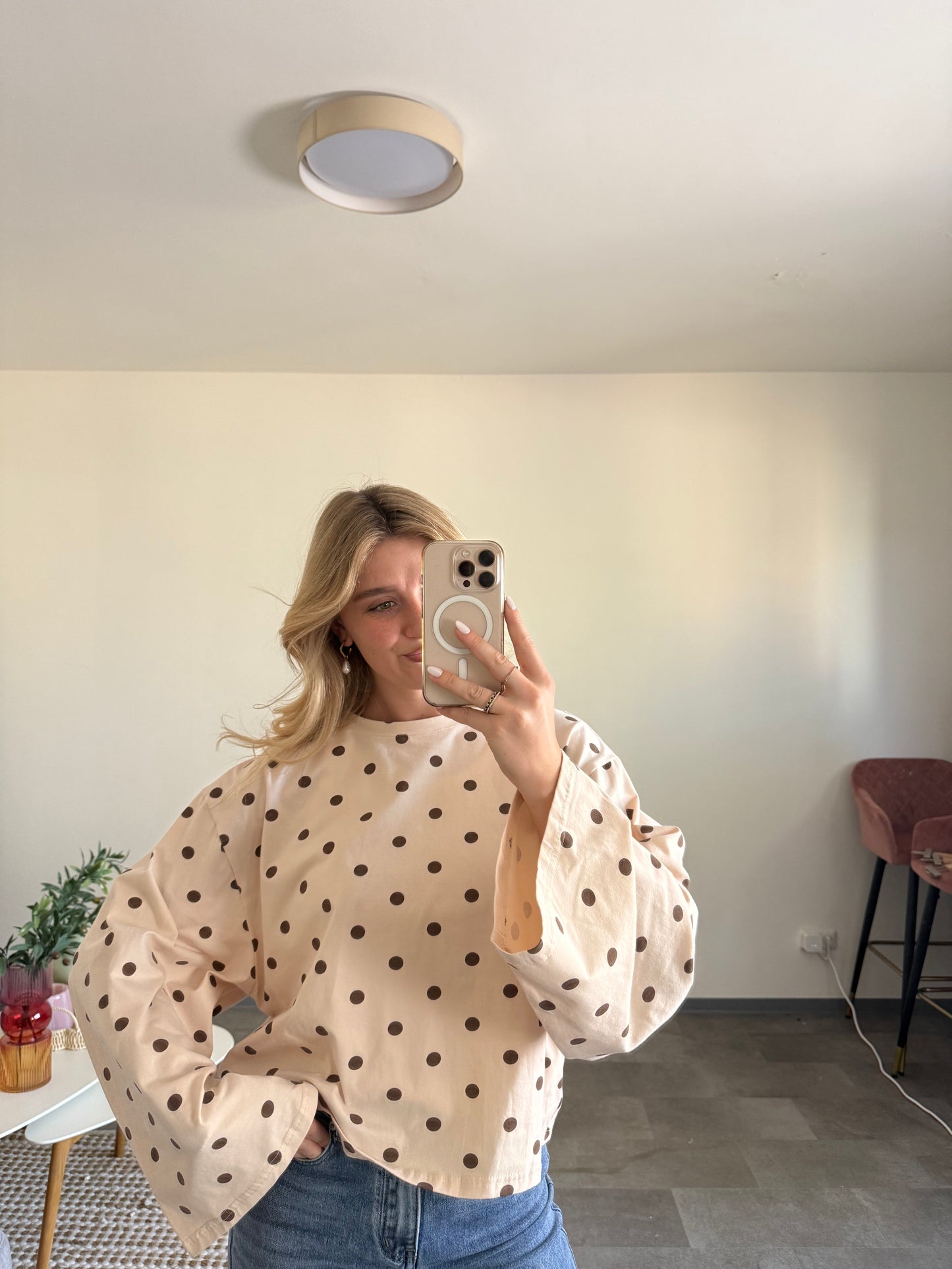 LONGSLEEVE POLKA DOTS