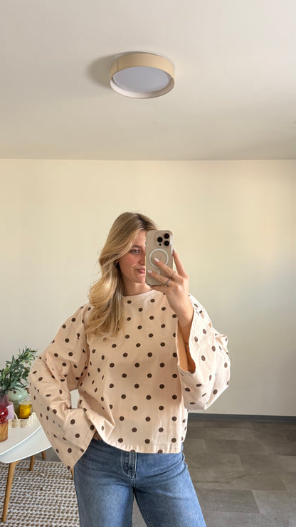 LONGSLEEVE POLKA DOTS
