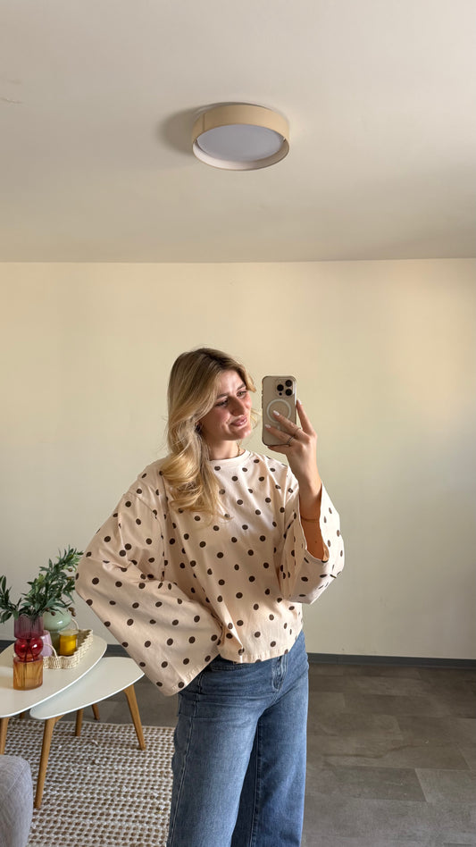 LONGSLEEVE POLKA DOTS